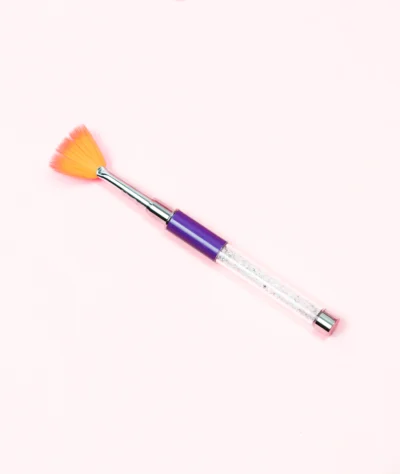 Pensulă nail art tip evantai