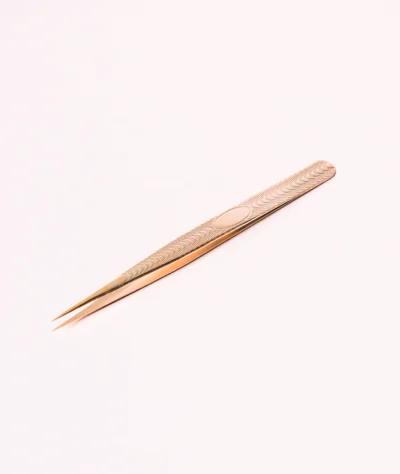 Pensetă profesională pentru izolare gene (Auriu)