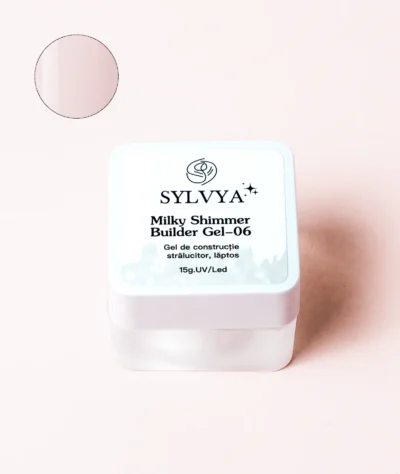 SYLVYA Milky Shimmer Builder Gel - 15g - Milky 06