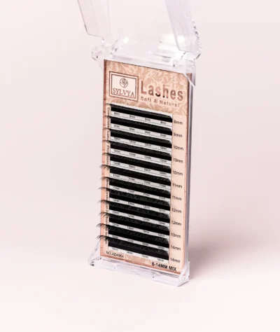 Extensii de gene SYLVYA - curbura CC, mix 8-14 mm, 0.05