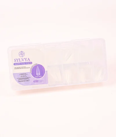 Tipsuri Unghii Soft Gel Stiletto - 504 buc. (12 mărimi)