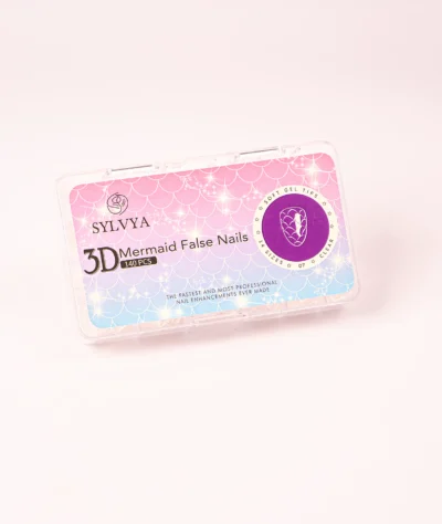 Tipsuri Unghii 3D Mermaid Soft Gel - 140 buc. (14 mărimi)