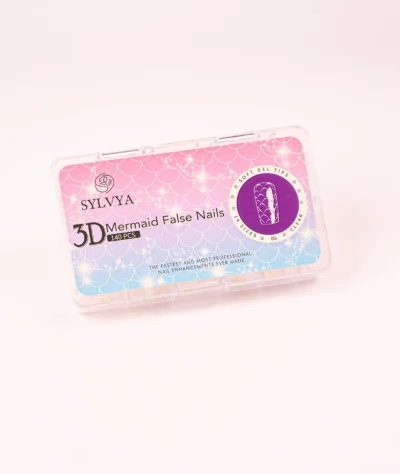 Tipsuri Unghii 3D Mermaid Soft Gel - 140 buc. (14 mărimi)