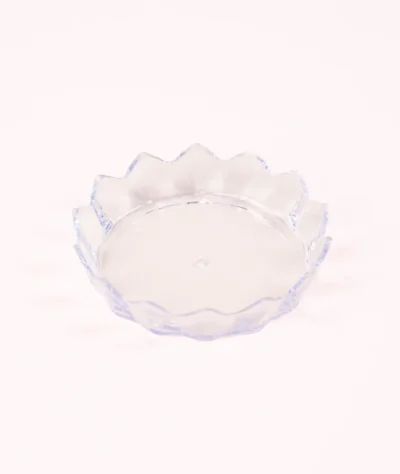 Cupă plastic pentru lichide unghii - Transparentă