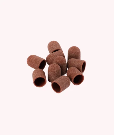 Capete abrazive pentru freză 10x15 mm, granulație 120 - Set 10 buc.