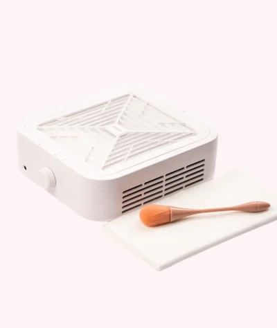 Aspirator praf unghii profesional - Alb