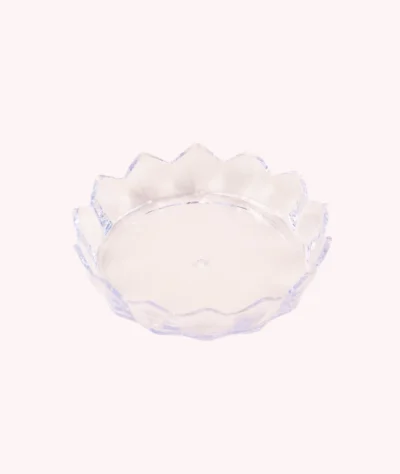 Cupă plastic pentru lichide unghii - Transparentă