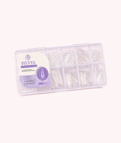 Tipsuri Unghii Soft Gel Stiletto - 504 buc. (12 mărimi)
