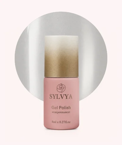 SYLVYA Cat Eye Gel Milky White