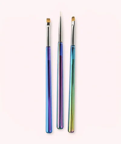 Set pensule precise iridescente
