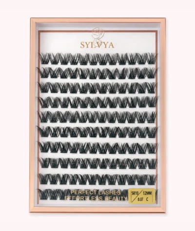 Extensii gene SYLVYA SR10 - 12mm, 0.07, C